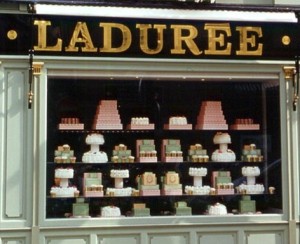Not surprisingly Laduree is very close to our apartment (funny, no matter where we stay in Paris it always seems to be in walking distance!